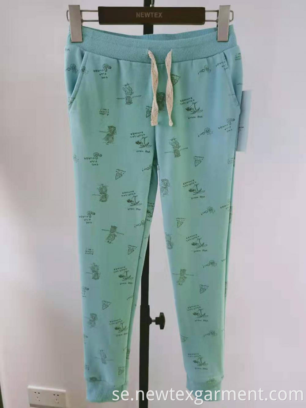 CVC printed girls pant